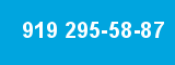 919 295-58-87 919 295-58-87